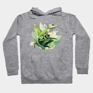 Green Anole Hoodie